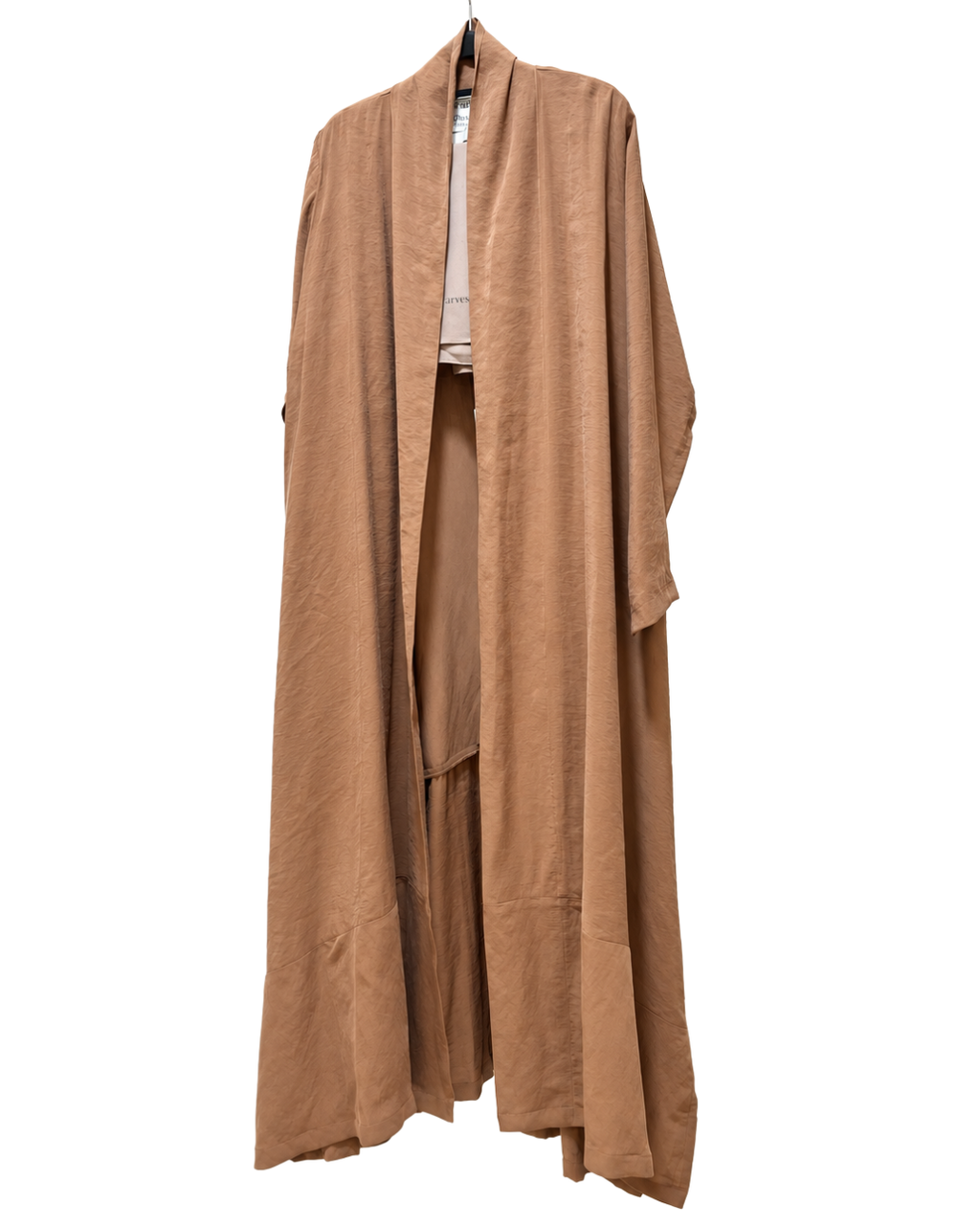 Ozone – Washed Linen Asymmetrical Abaya