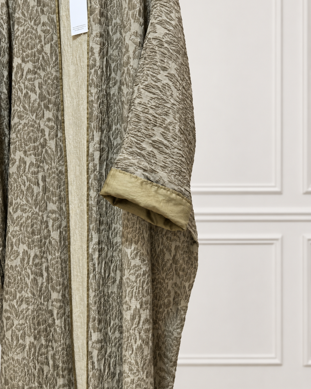 Sunset – Crinkle Viscose Linen Bisht Abaya