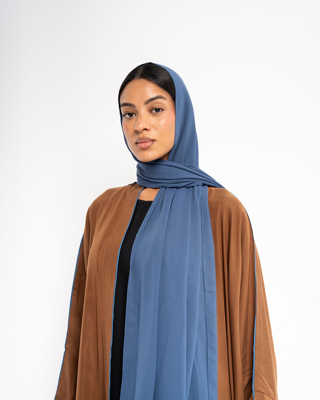 Mira – Washed Silk Bisht Kaftan Abaya