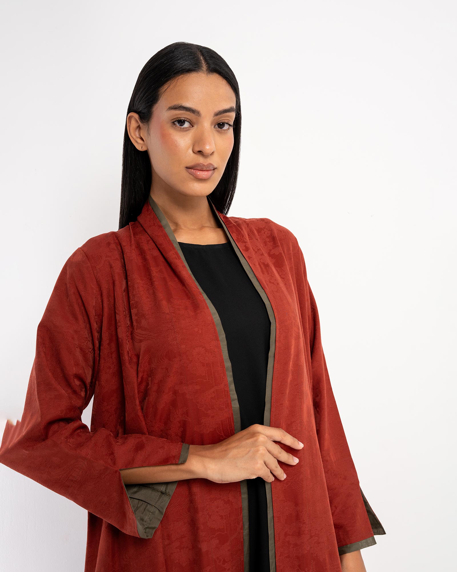 Faye 3.0 – Woven Viscose Linen Abaya