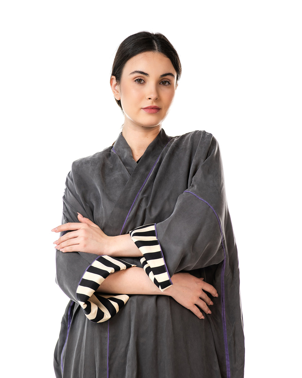 Harmony 2.0 – Washed Silk Abaya
