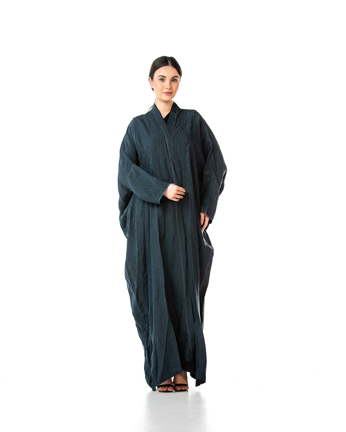 Copper 2.0 – Woven Viscose Linen Bisht Abaya