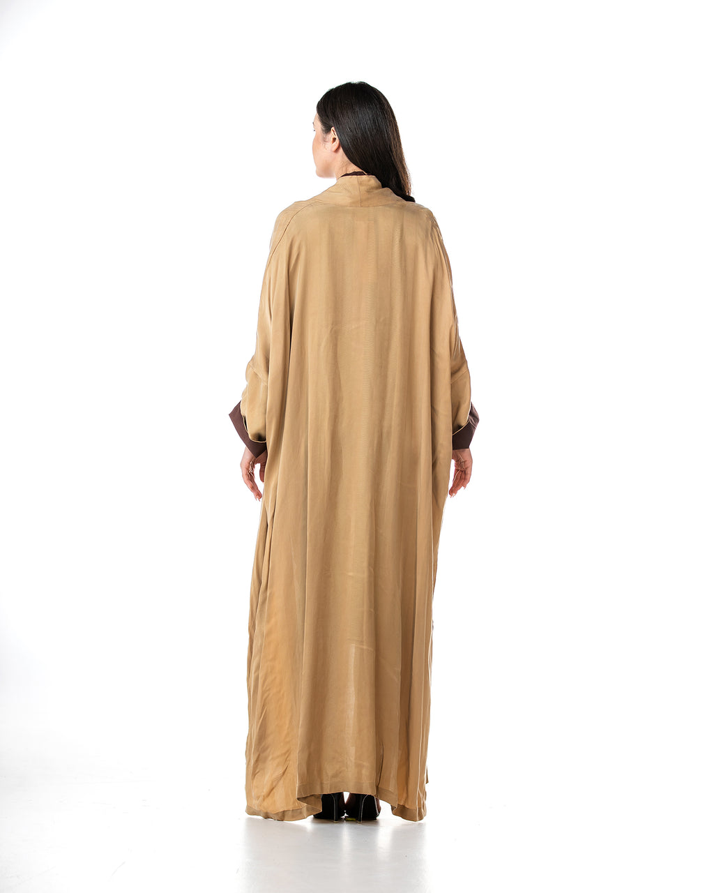 Melody 2.0 – Textured Washed Silk Kaftan Abaya