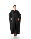 Maya Lux – Washed Silk Kaftan Bisht Abaya