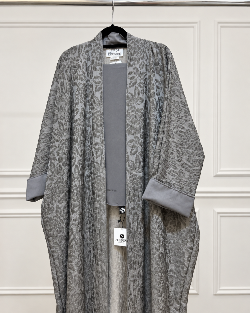 Sunset – Crinkle Viscose Linen Bisht Abaya