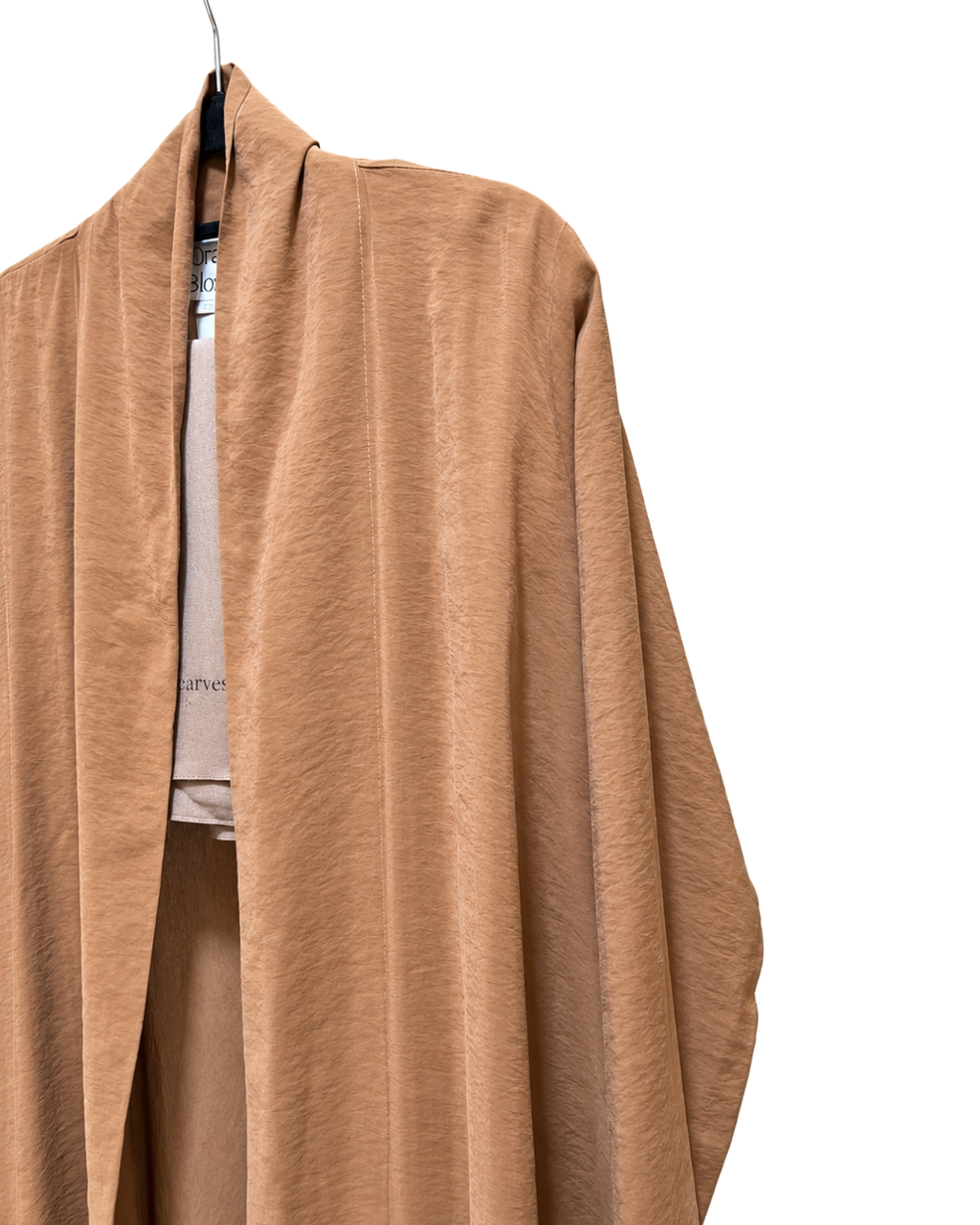 Ozone – Washed Linen Asymmetrical Abaya