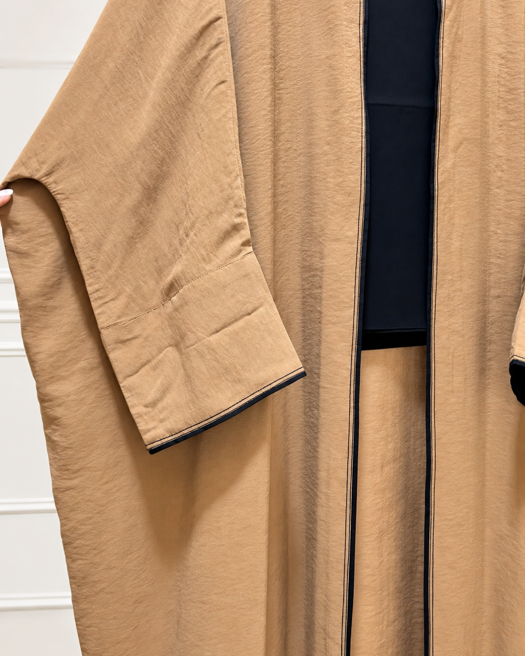 Classico – Washed Linen Kaftan Abaya