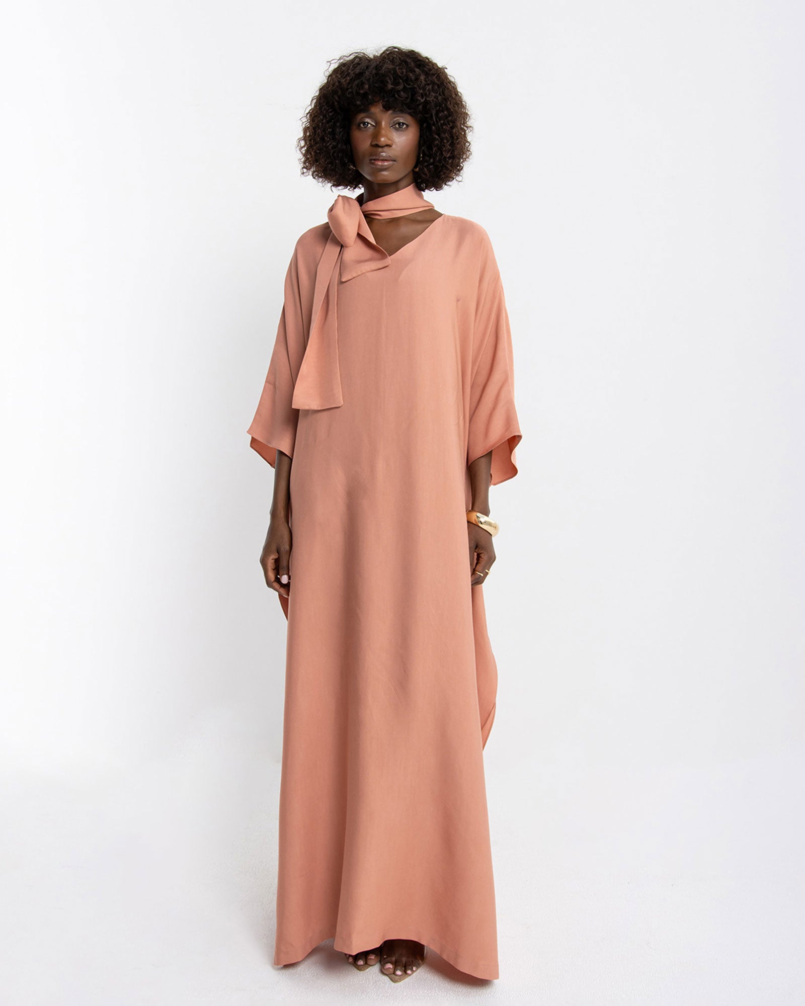 Dream 2.0 - Batwing Kaftan with Scarf Necktie
