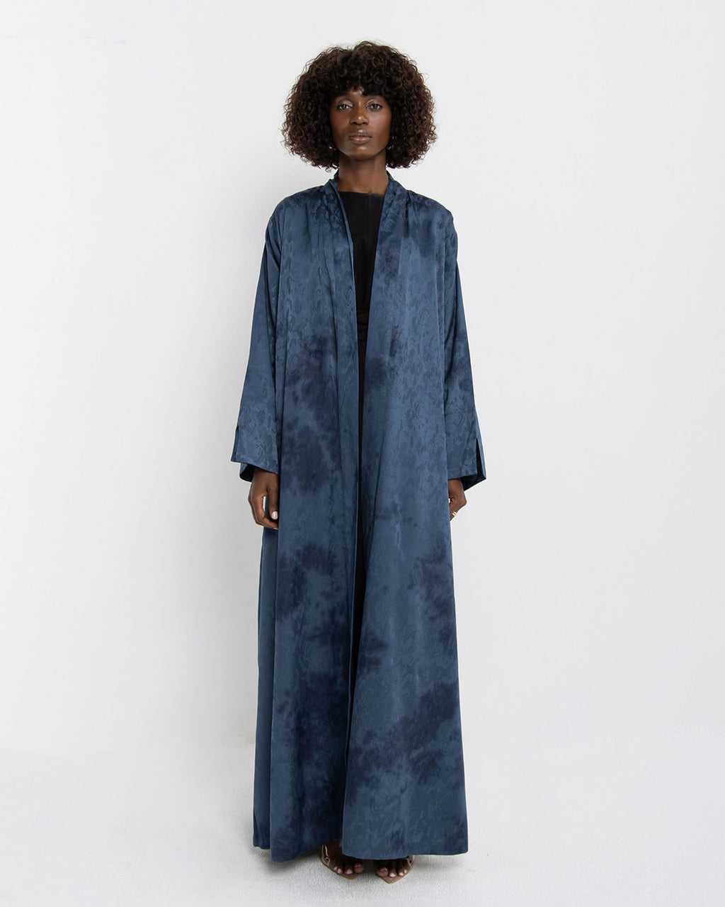 Nova Lux - Self Print Viscose Linen Abaya