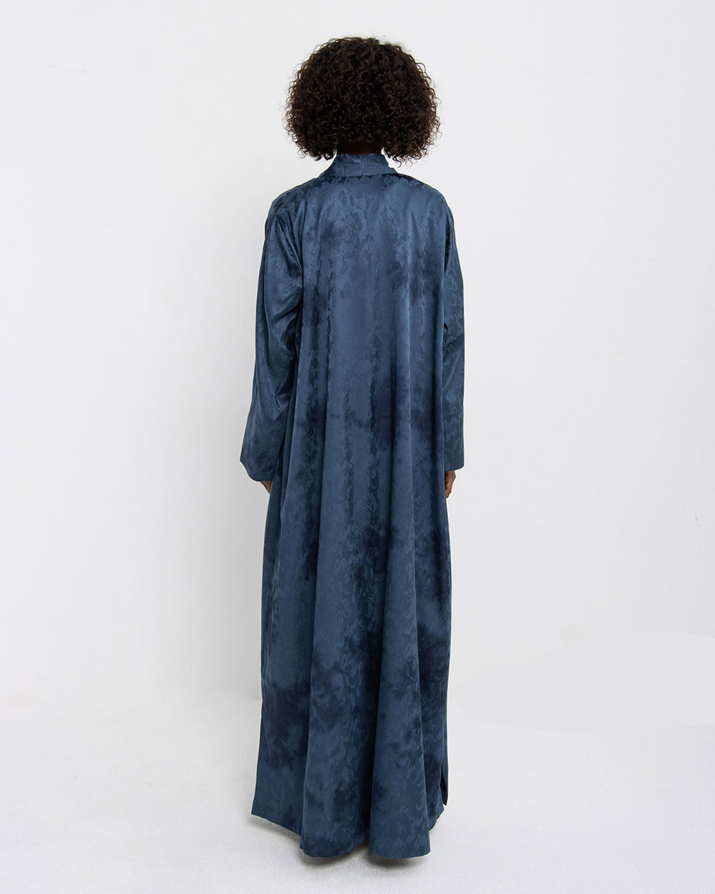 Nova Lux - Self Print Viscose Linen Abaya