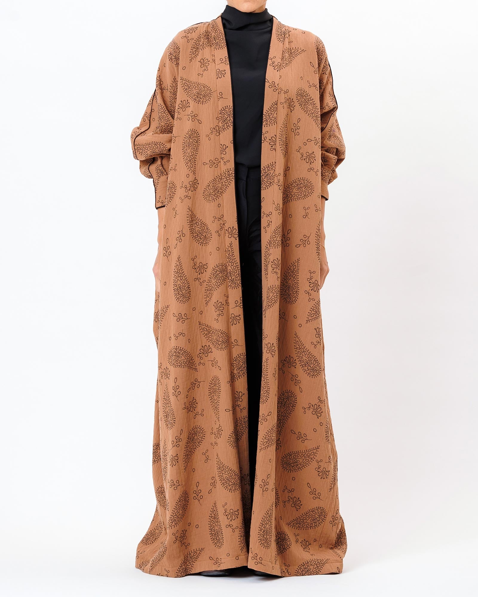  Bandana – Linen Printed Bisht Abaya