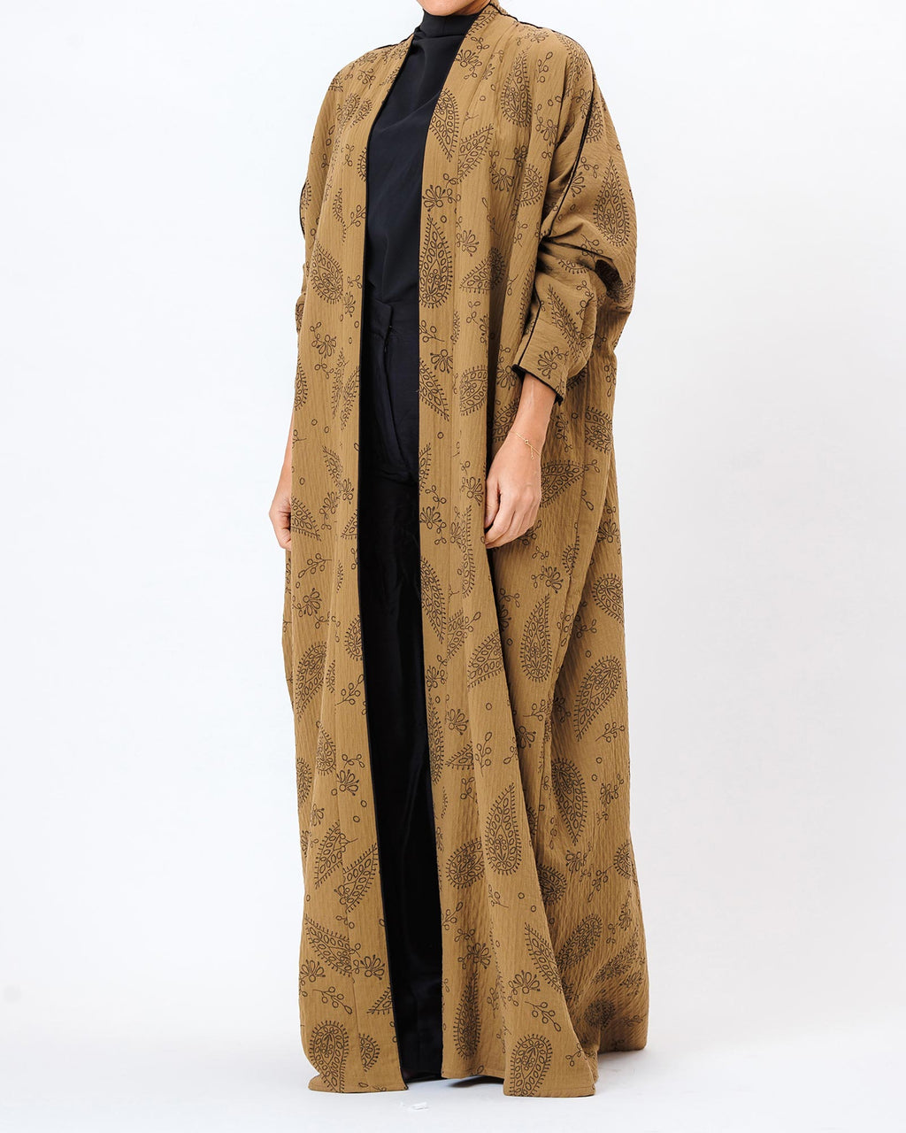  Bandana – Linen Printed Bisht Abaya