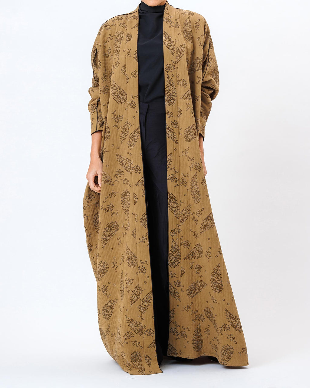  Bandana – Linen Printed Bisht Abaya