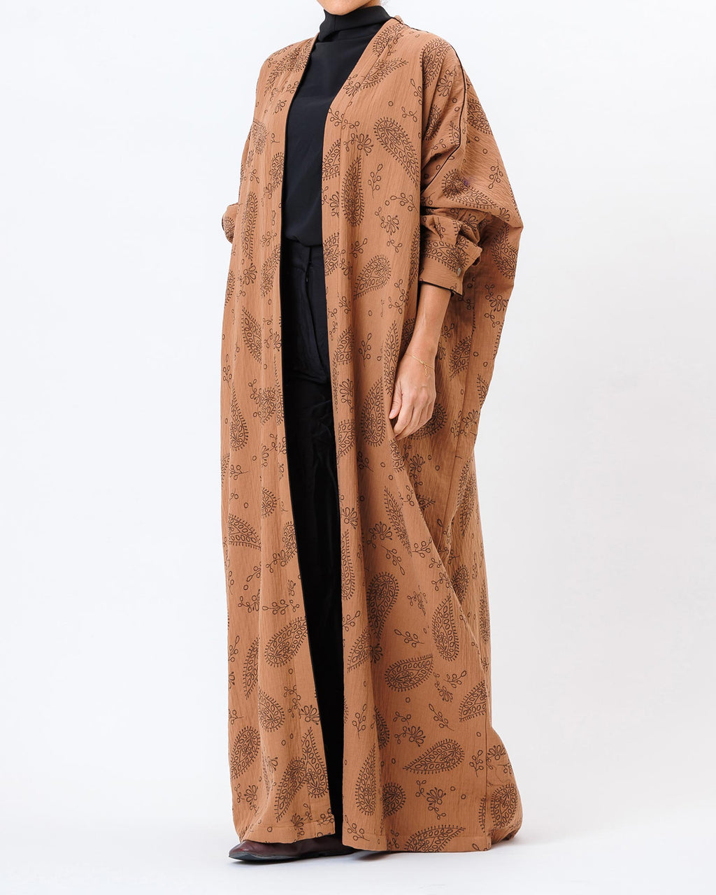  Bandana – Linen Printed Bisht Abaya