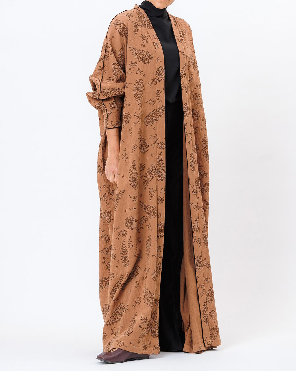  Bandana – Linen Printed Bisht Abaya