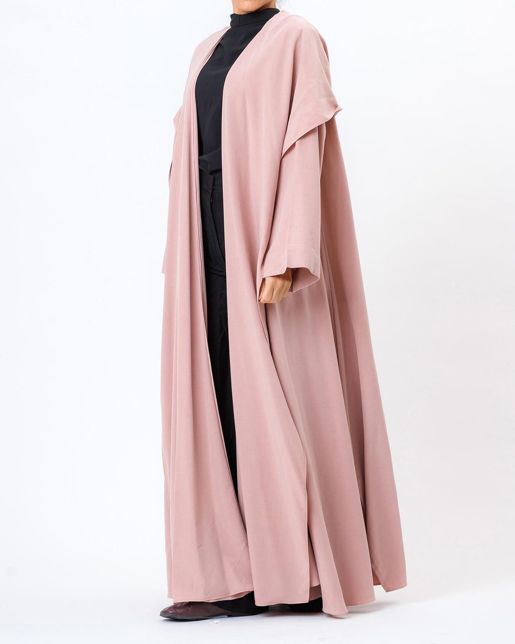  Elara – Washed Linen Hooded Abaya