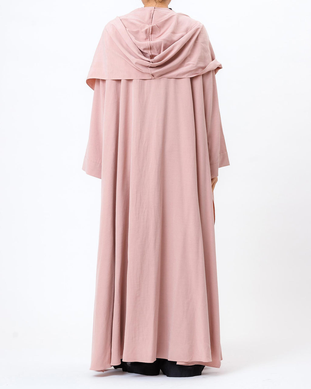  Elara – Washed Linen Hooded Abaya