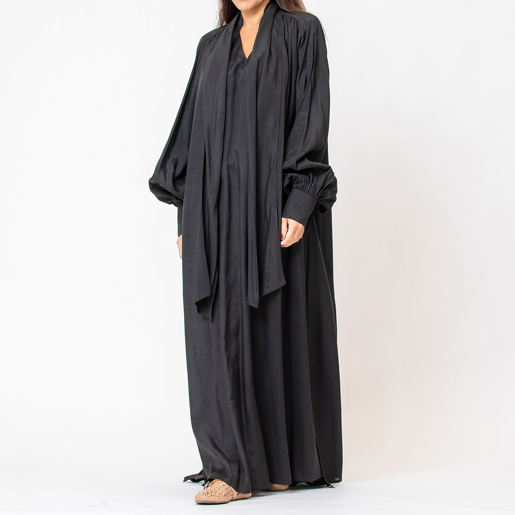 West - Tie-neck Maxi Dress