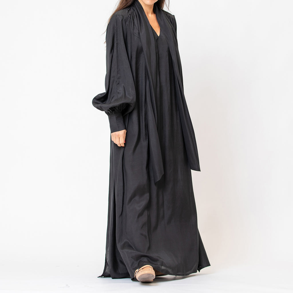 West - Tie-neck Maxi Dress