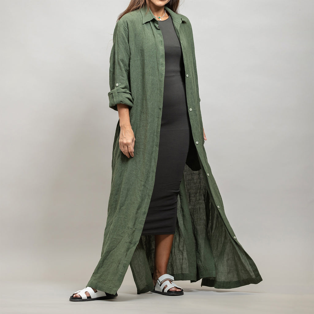 Long Linen Shirt