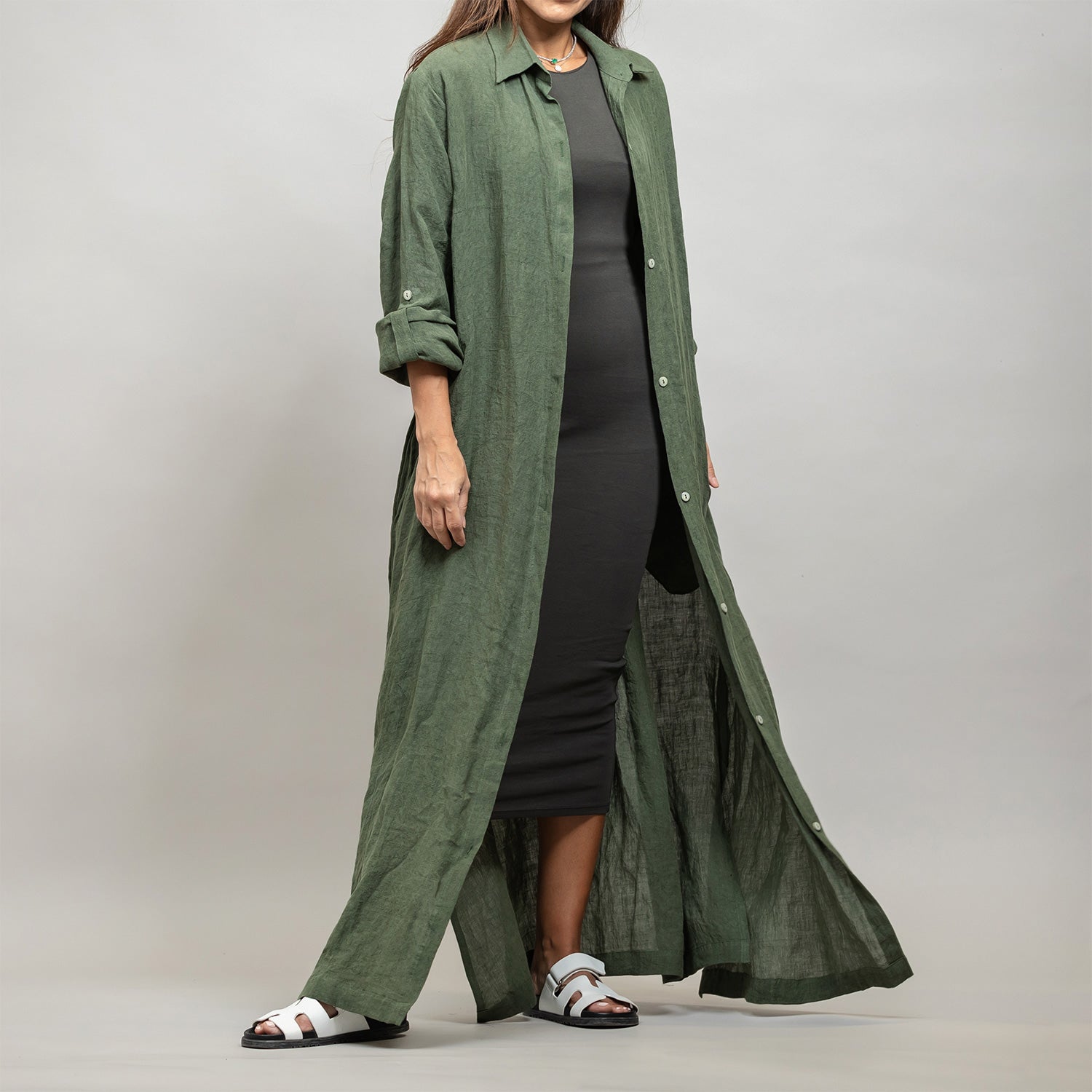Long Linen Shirt
