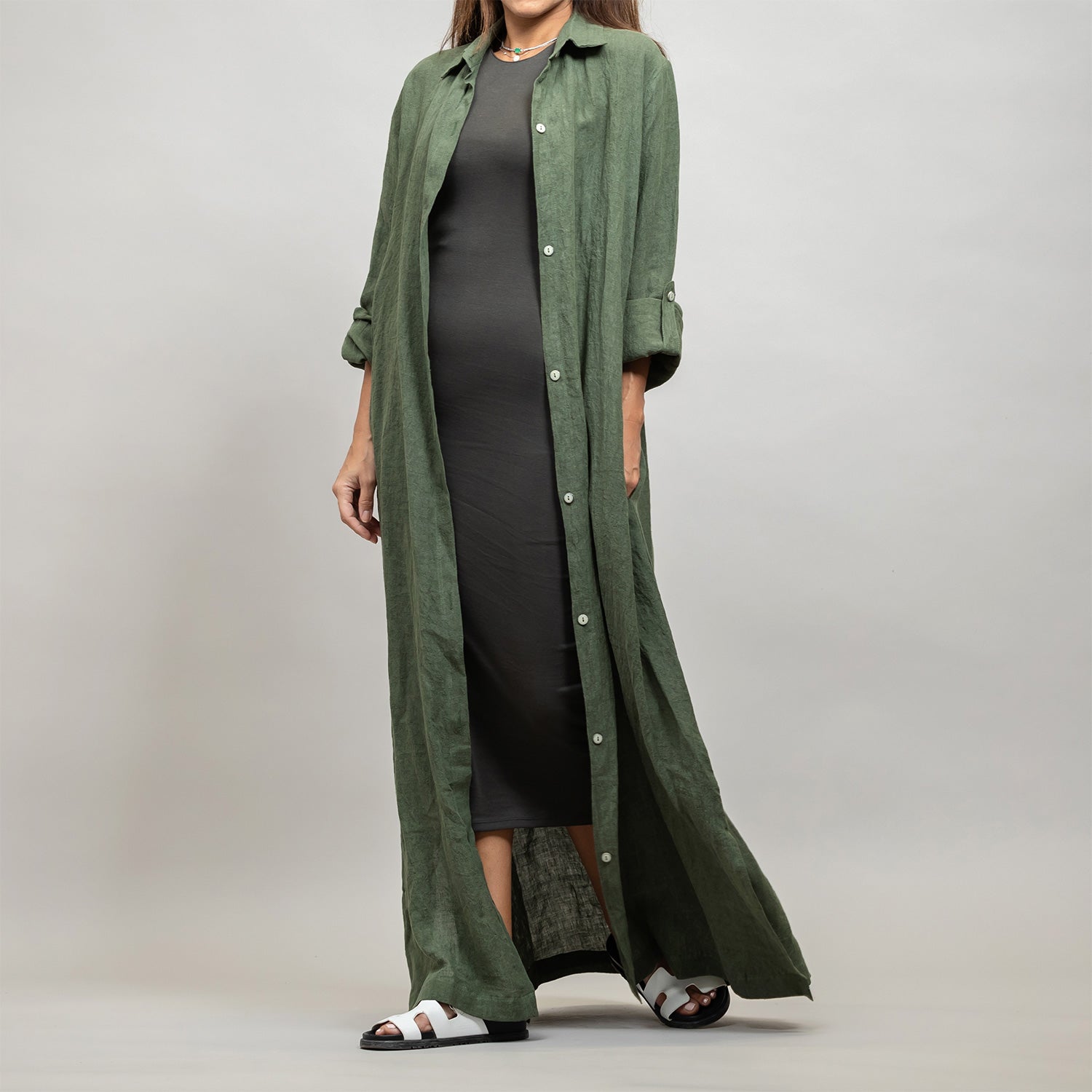 Long Linen Shirt
