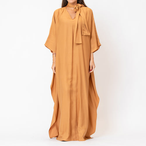 Dream 2.0 - Batwing Kaftan with Scarf Necktie