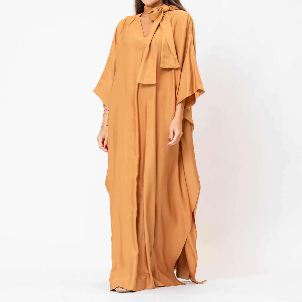 Dream 2.0 - Batwing Kaftan with Scarf Necktie