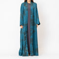 Nova Lux - Self Print Viscose Linen Abaya