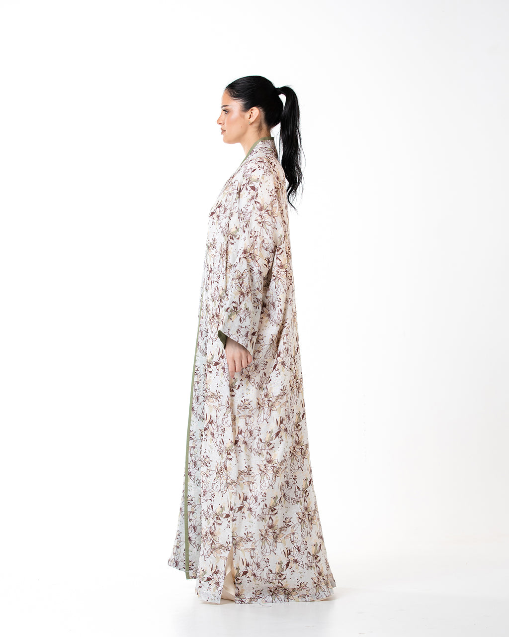 Melody 3.0 – Printed Linen Kaftan