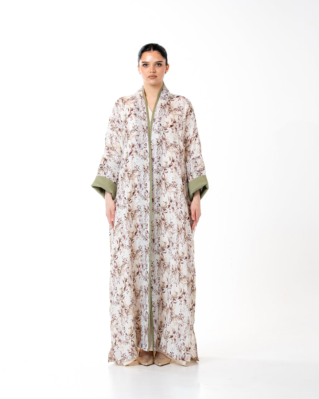 Melody 3.0 – Printed Linen Kaftan