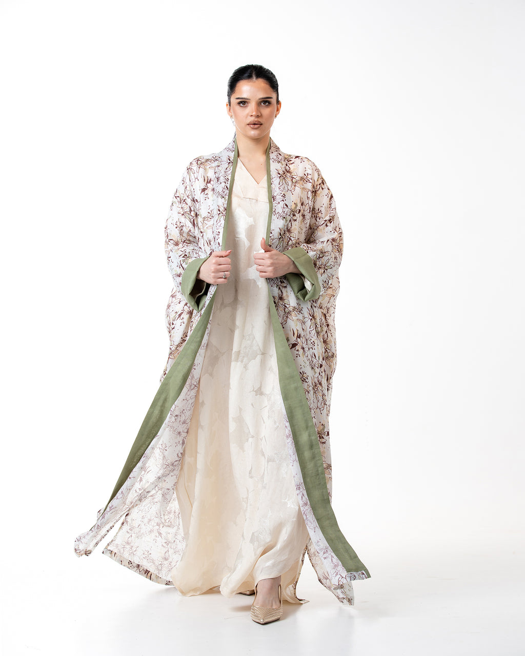 Melody 3.0 – Printed Linen Kaftan