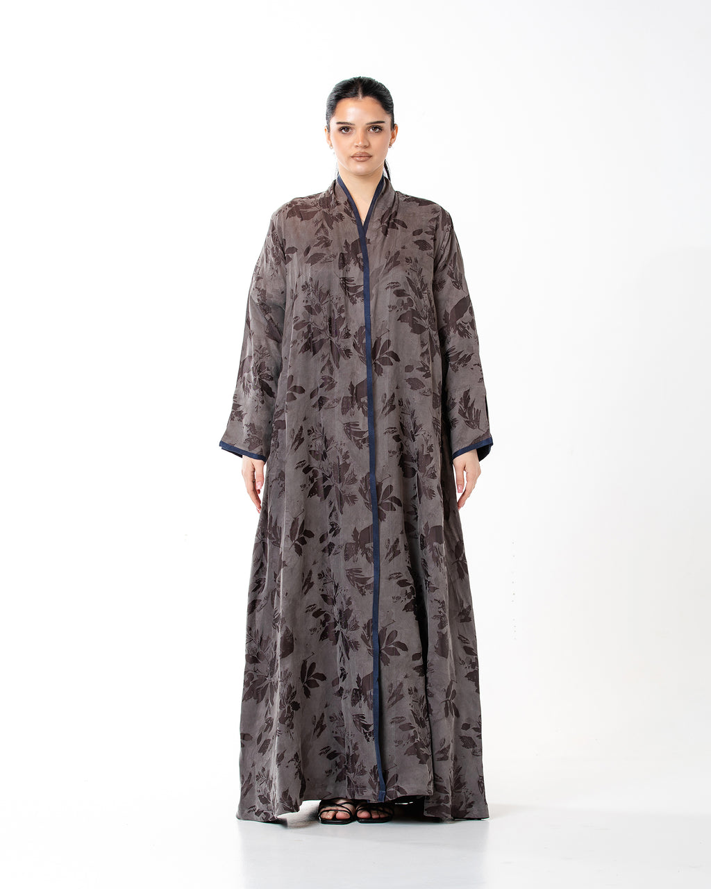 Raya – Washed Silk Flared Abaya