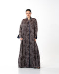 Raya – Washed Silk Flared Abaya