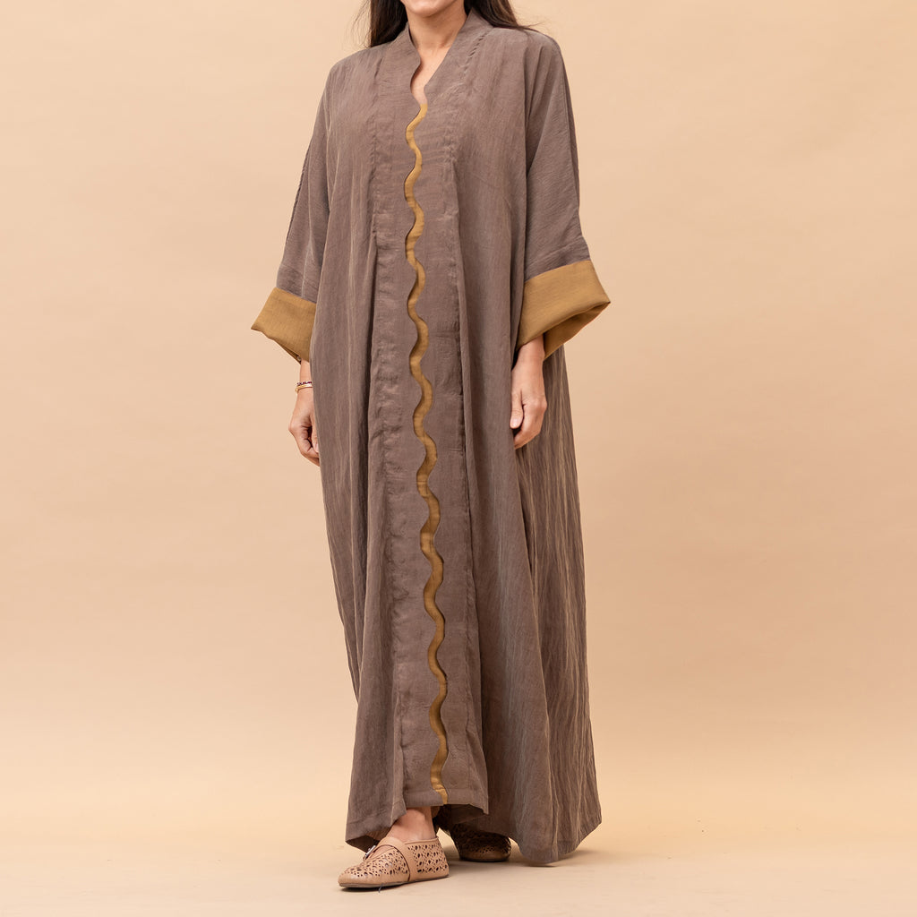 True  - Silk Maxi Dress