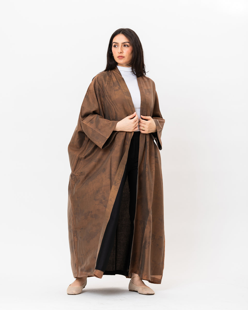 Axis Lux - Printed Chiffon Kaftan