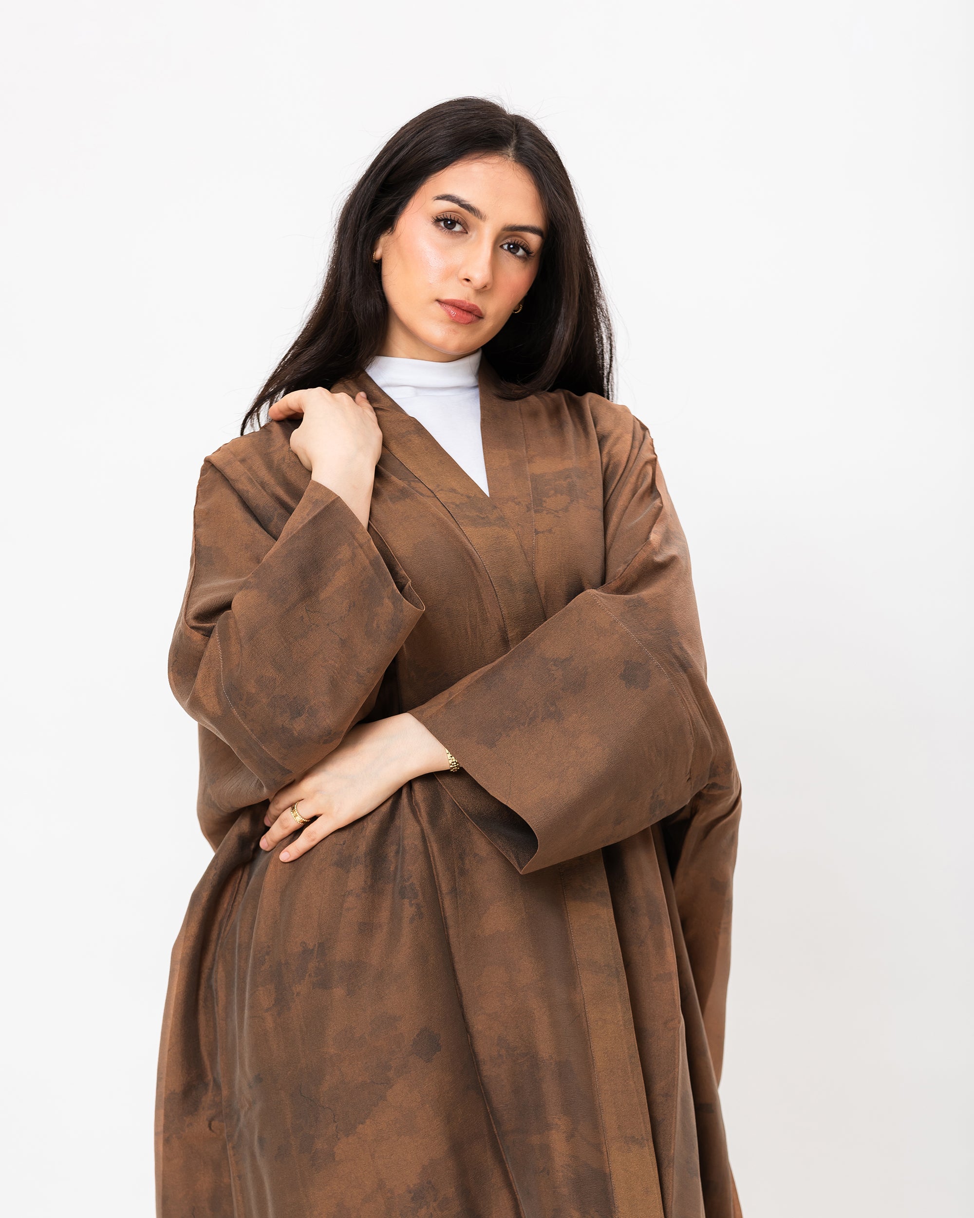 Axis Lux - Printed Chiffon Kaftan