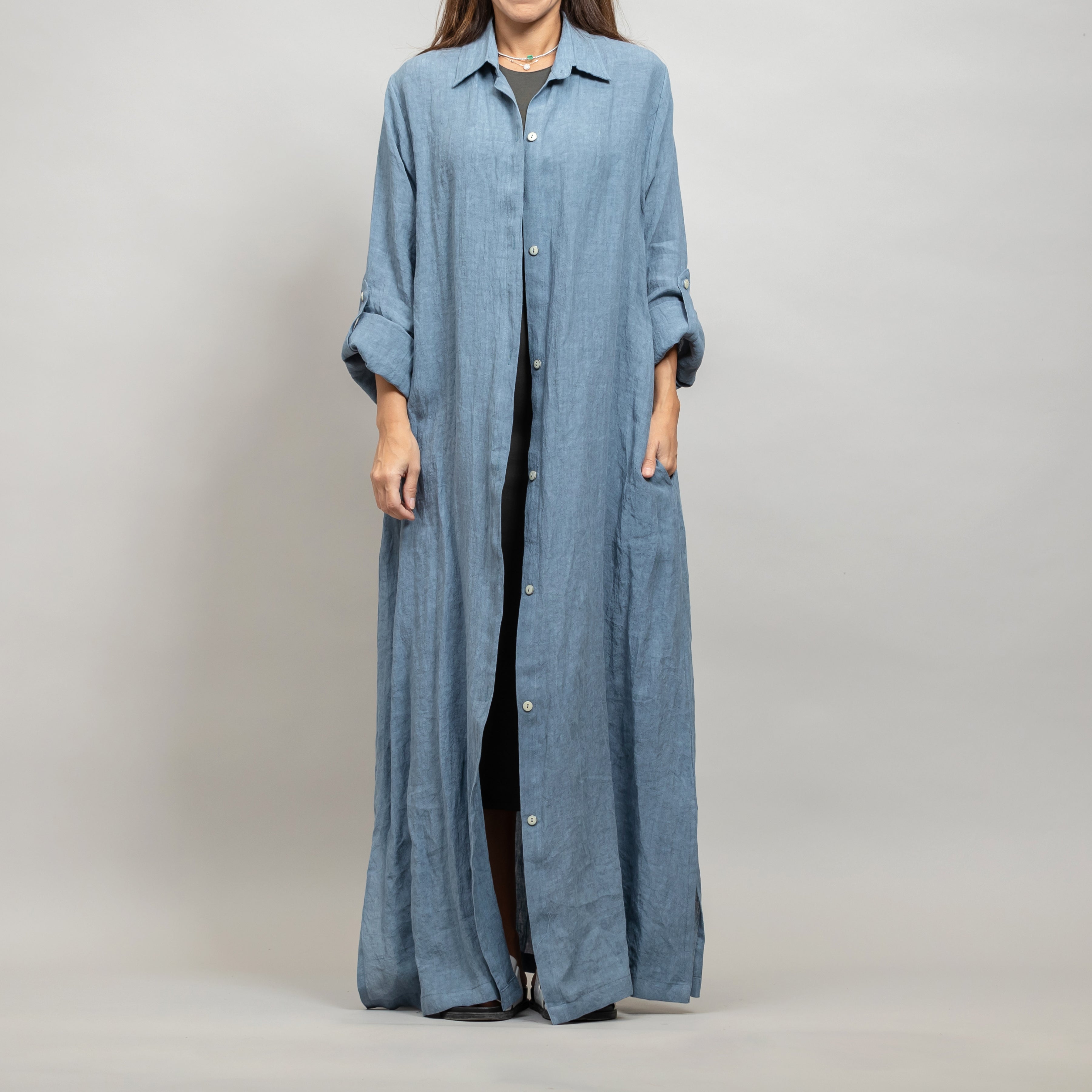 Long Linen Shirt