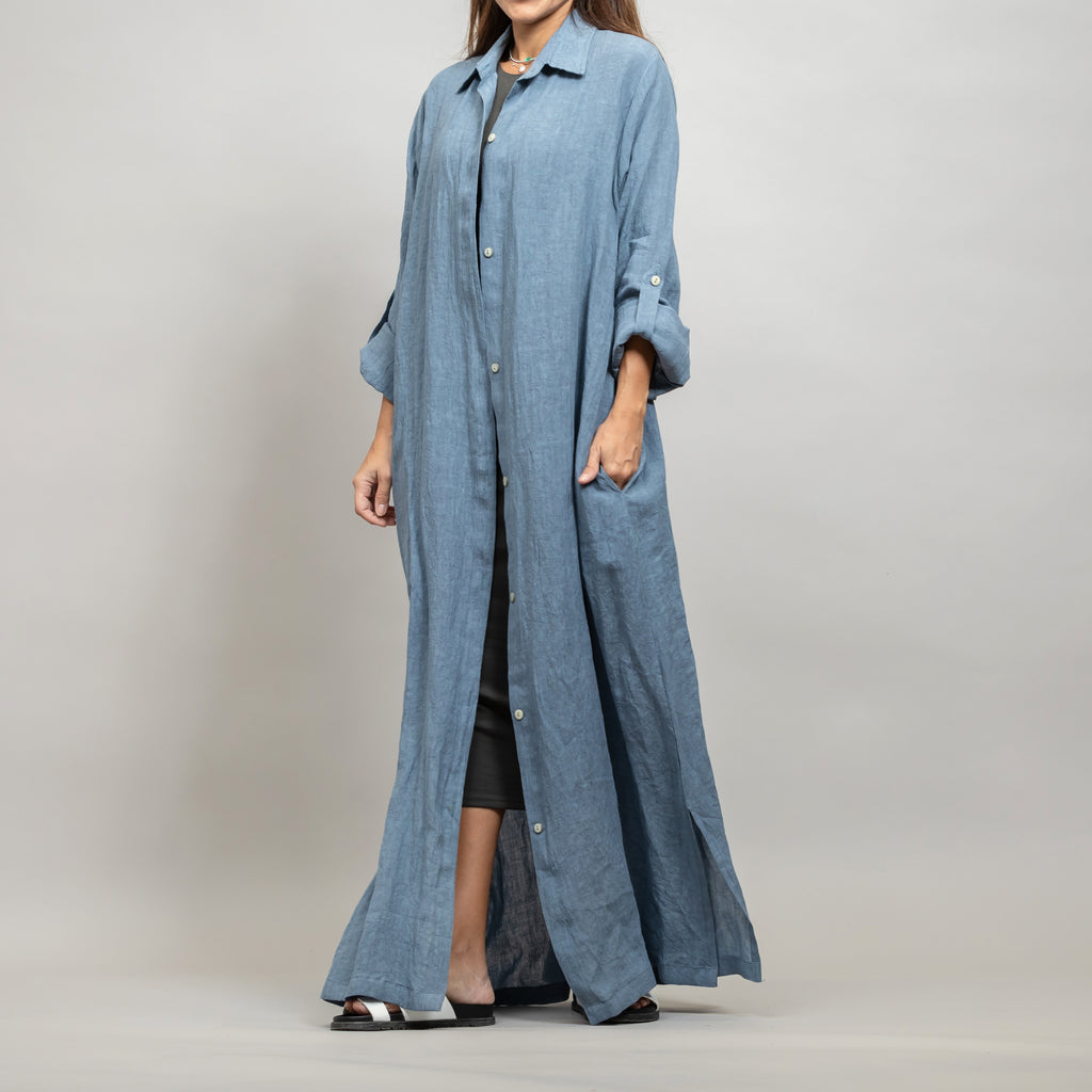 Long Linen Shirt