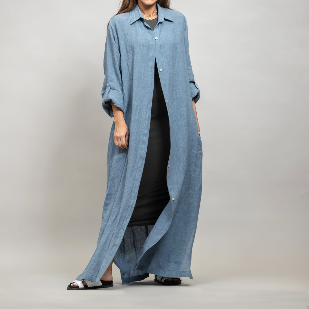 Long Linen Shirt