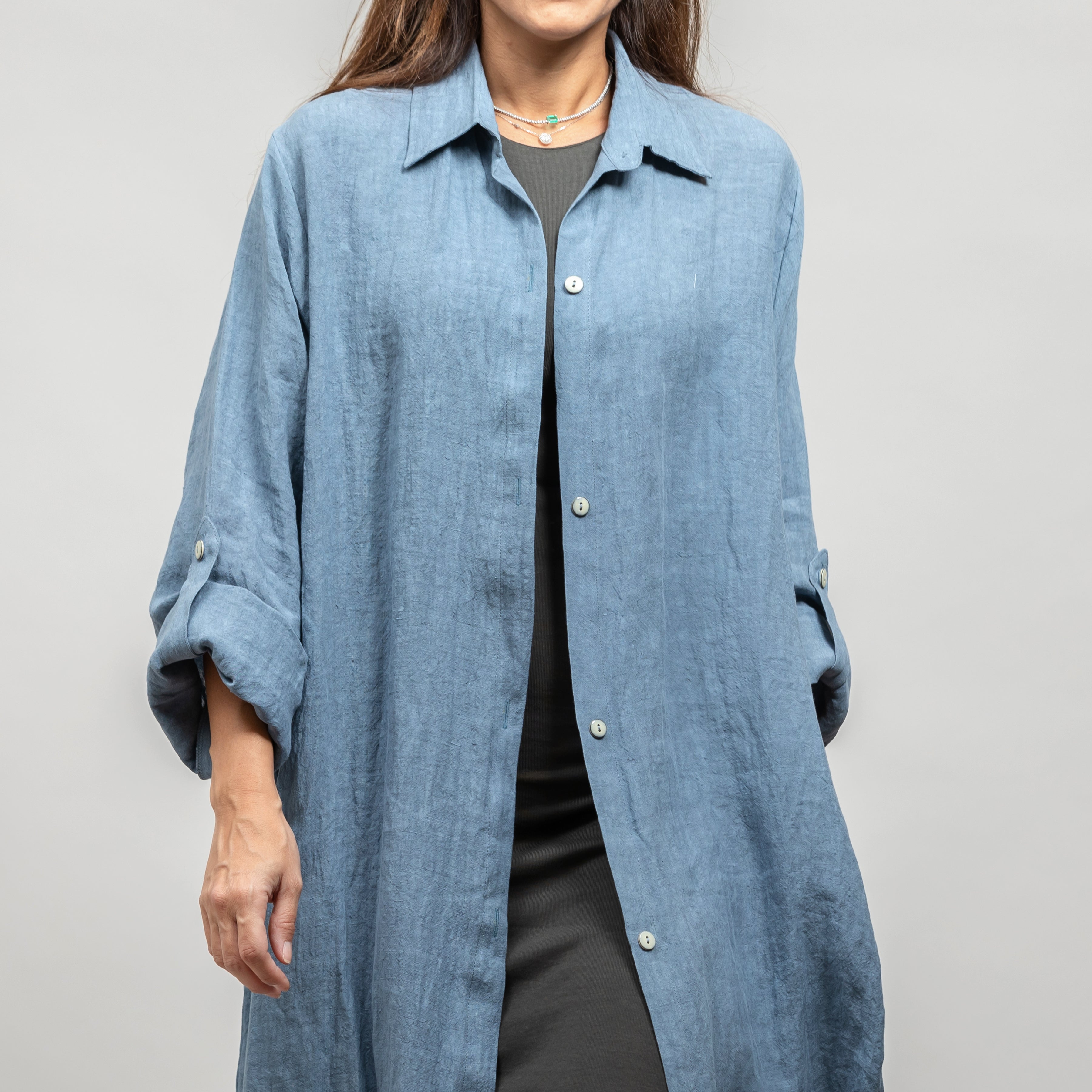 Long Linen Shirt