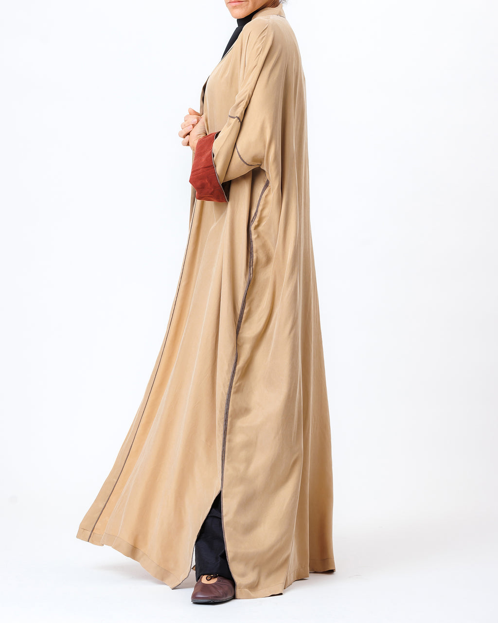 Harmony – Washed Silk Kaftan Abaya