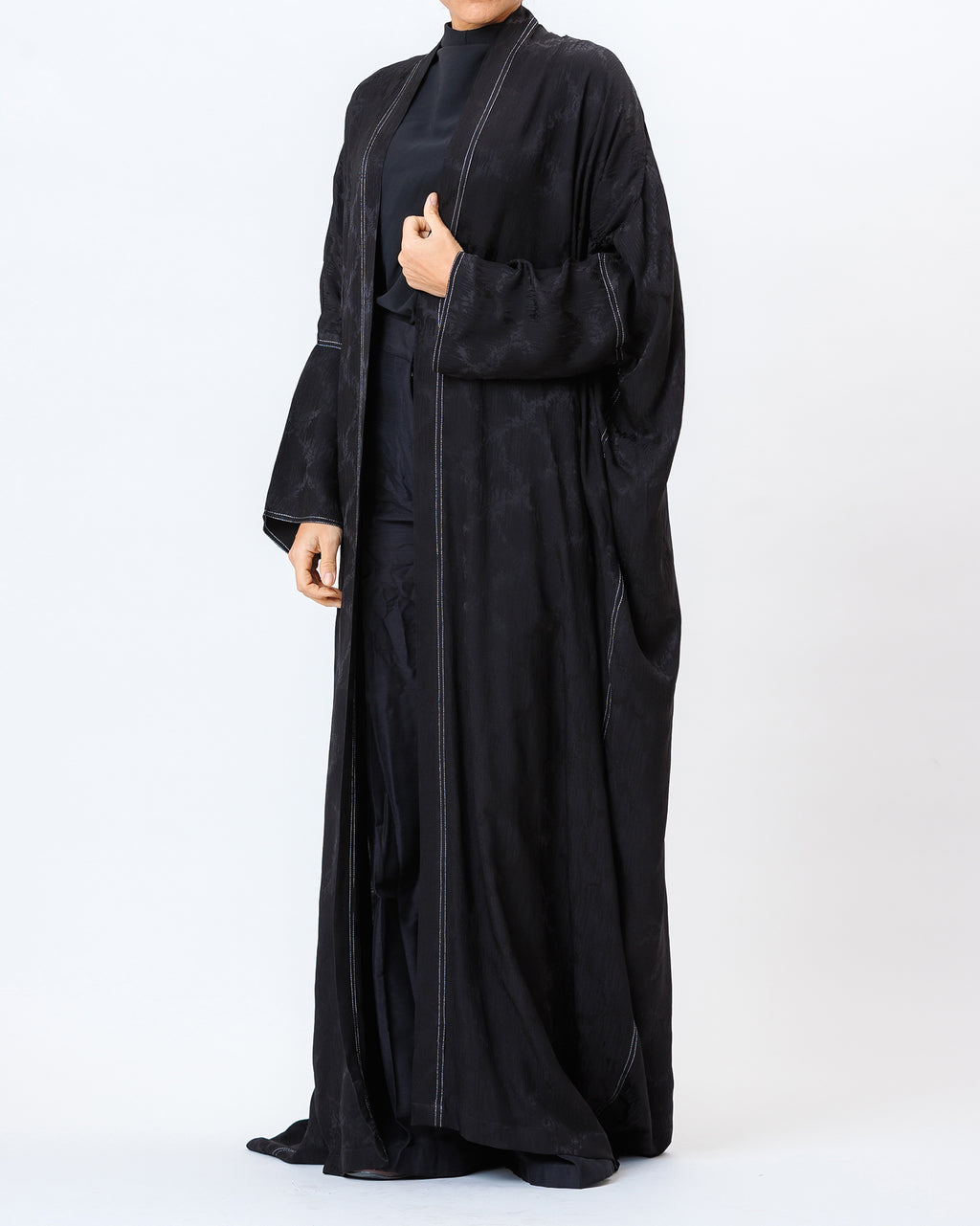 Copper – Woven Bisht Abaya