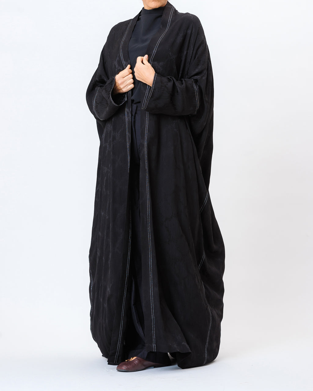 Copper – Woven Bisht Abaya