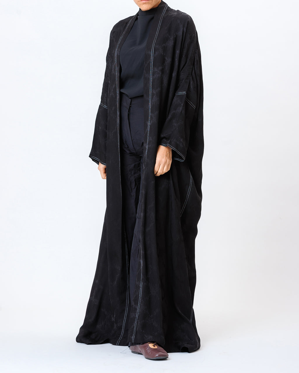Copper – Woven Bisht Abaya