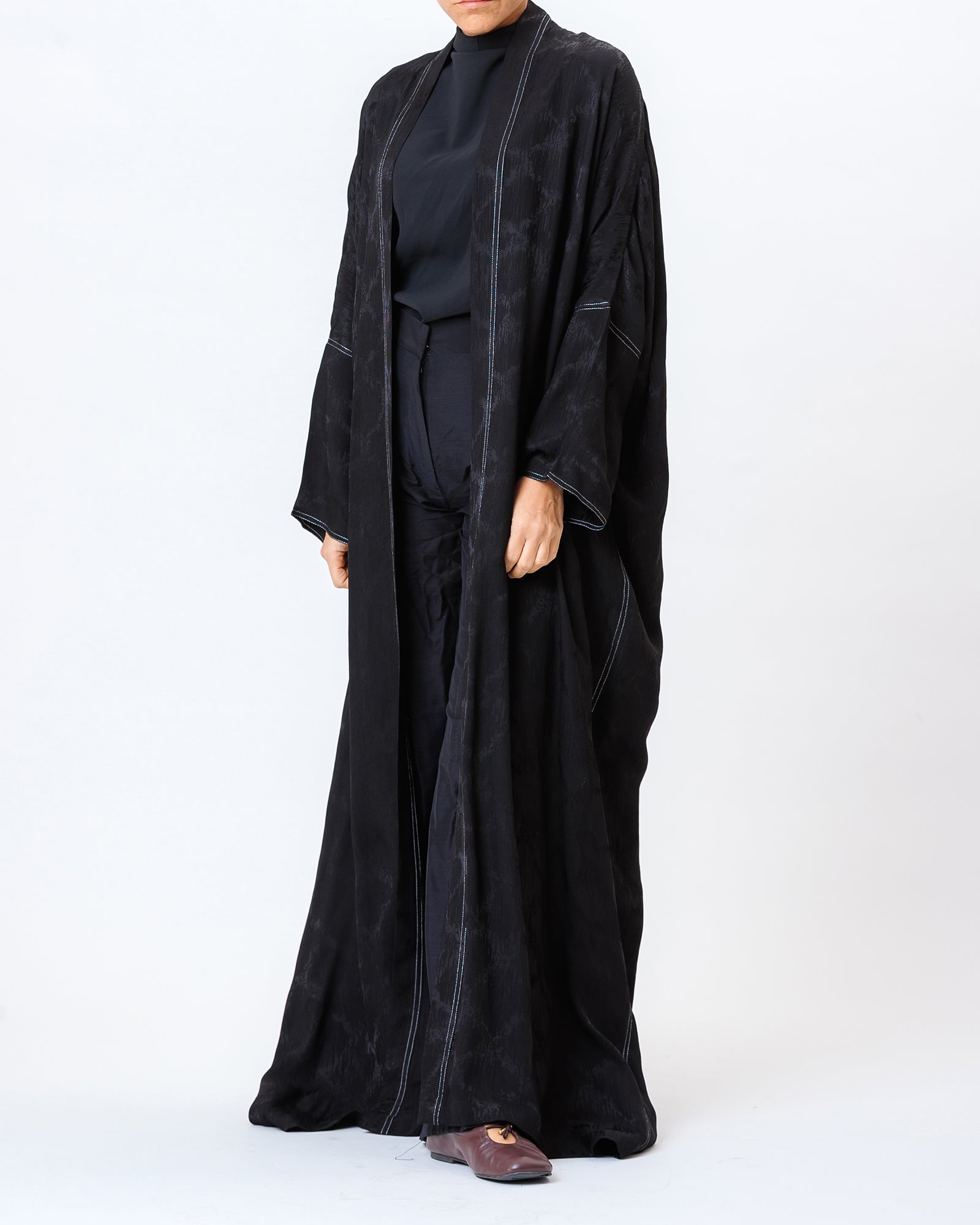 Copper – Woven Bisht Abaya