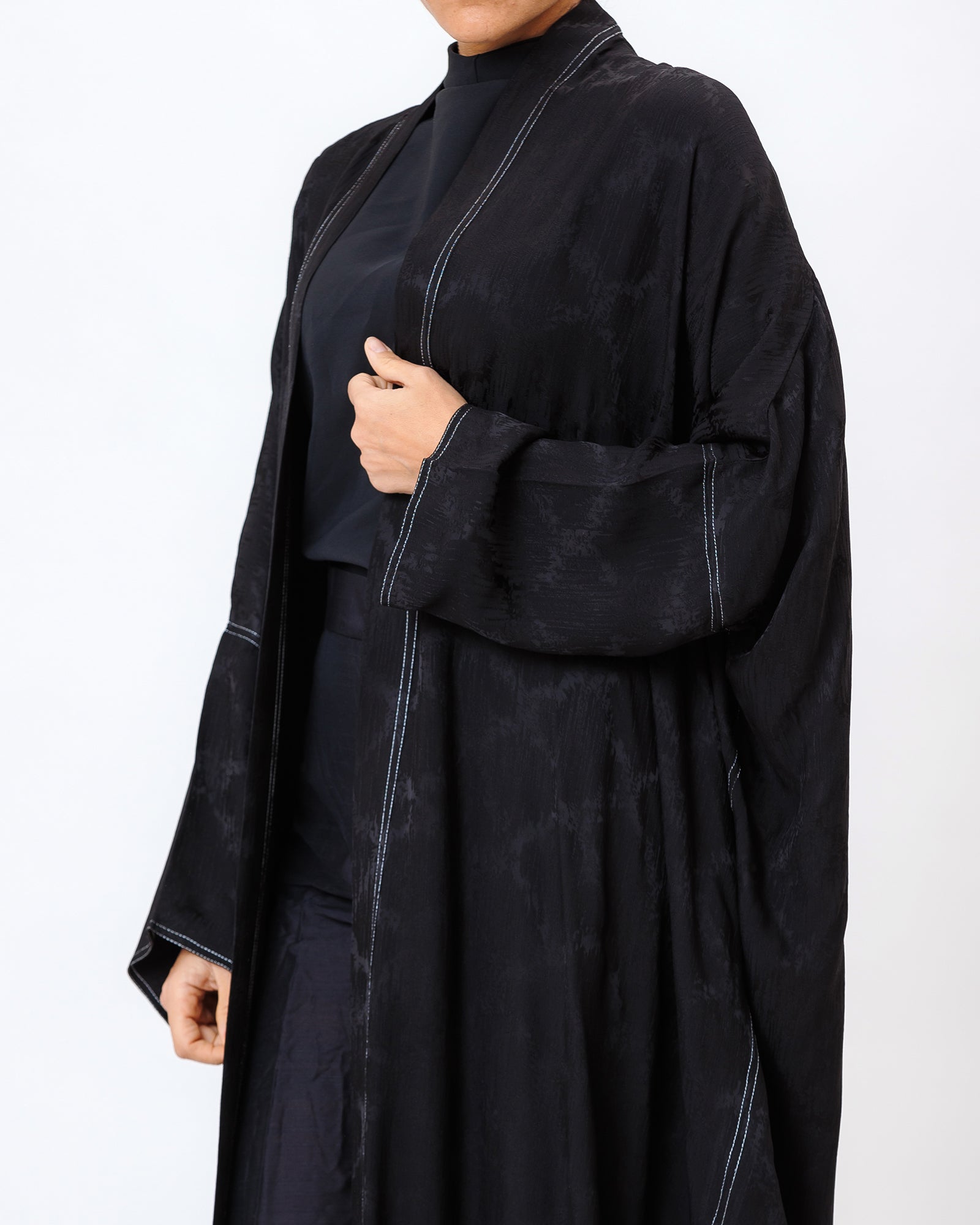 Copper – Woven Bisht Abaya