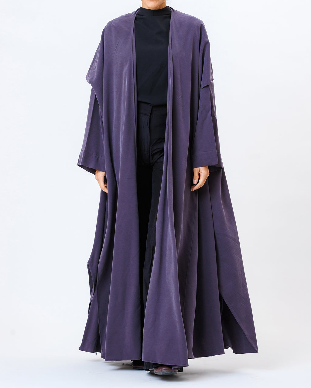  Elara – Washed Linen Hooded Abaya