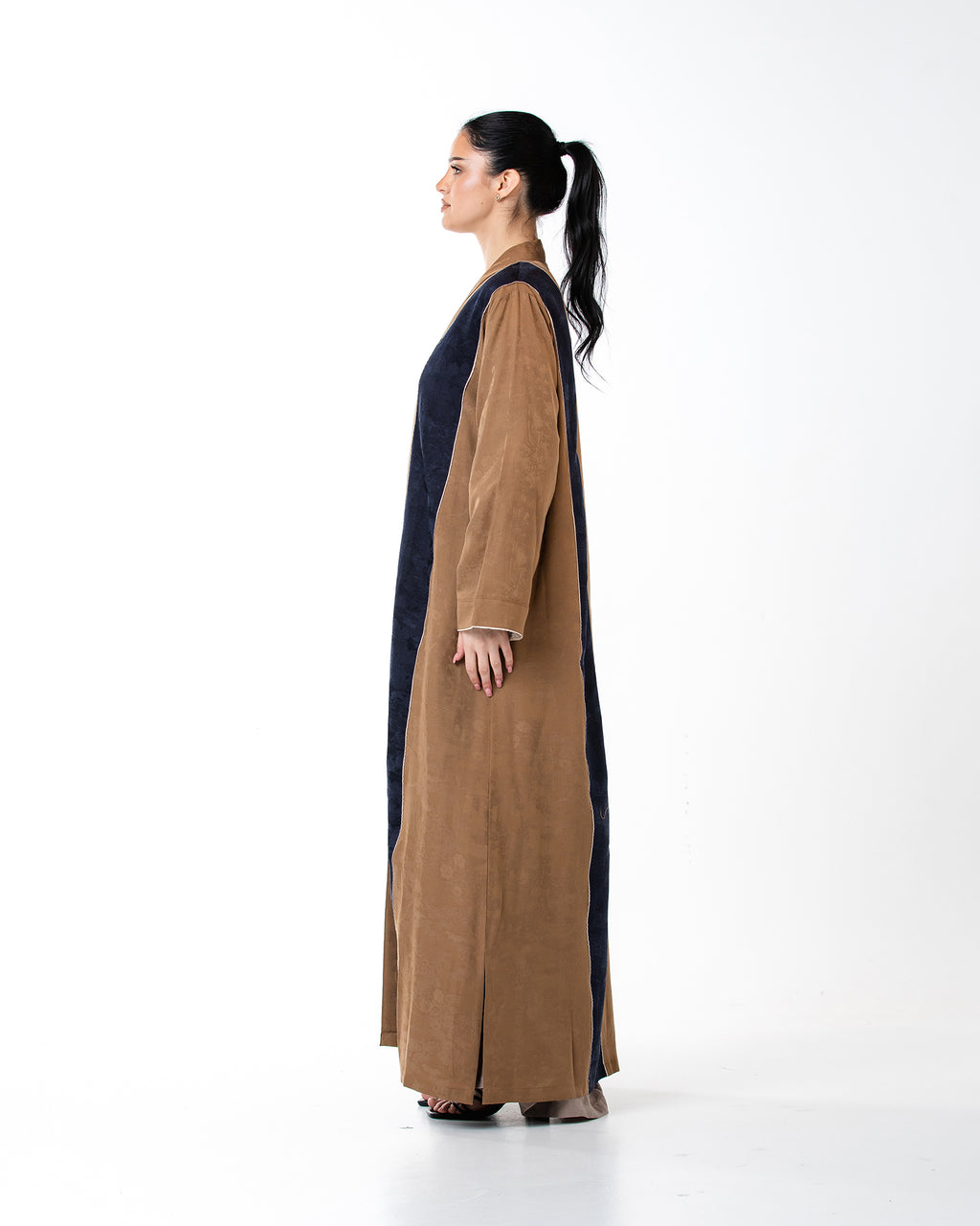 New Calico – Colorblock A-Line Abaya