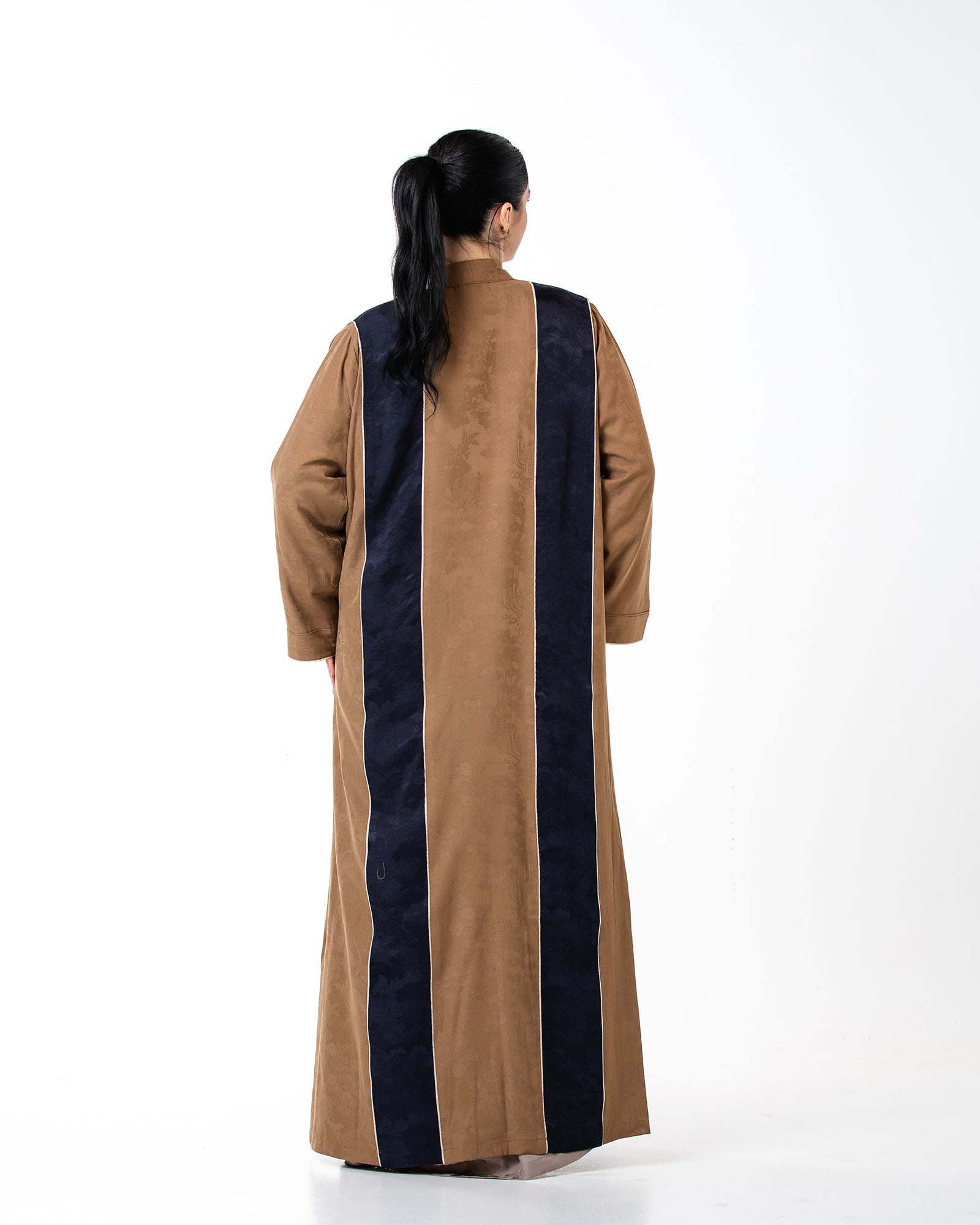New Calico – Colorblock A-Line Abaya